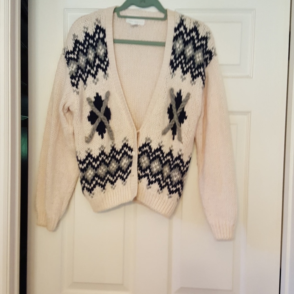 Jamie Scott Hand Knitted Short Cardigan